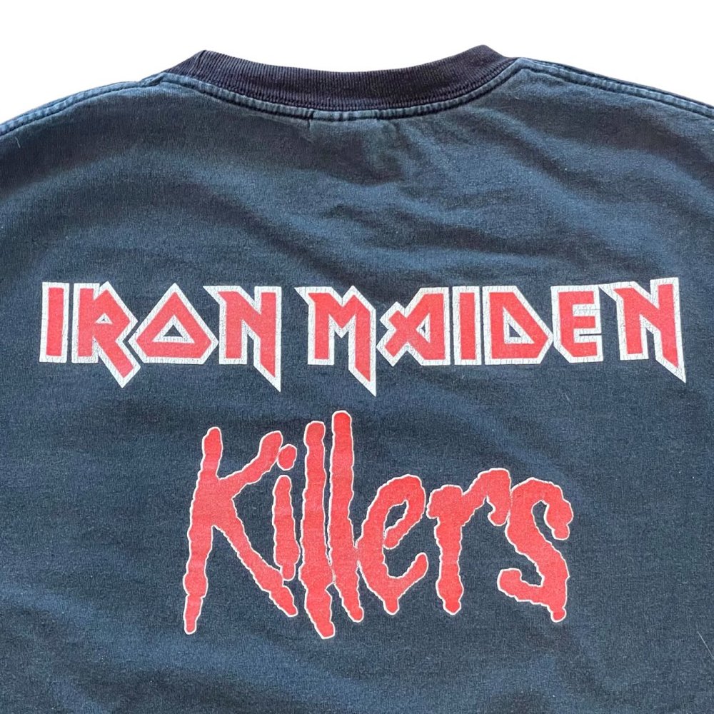 Maglietta Ufficiale Iron Maiden Rock Off, Legacy Killers, Unisex In Cotone Morbido, Nero